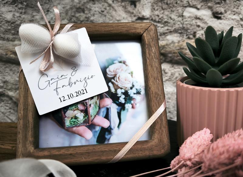 Tag Quadrate - Accessori per matrimonio